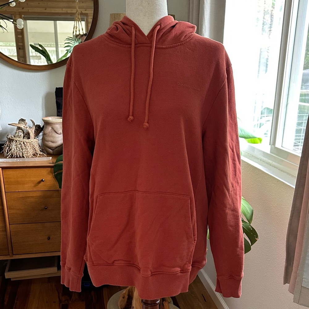 NWOT Outdoor Voices Orange Hoody